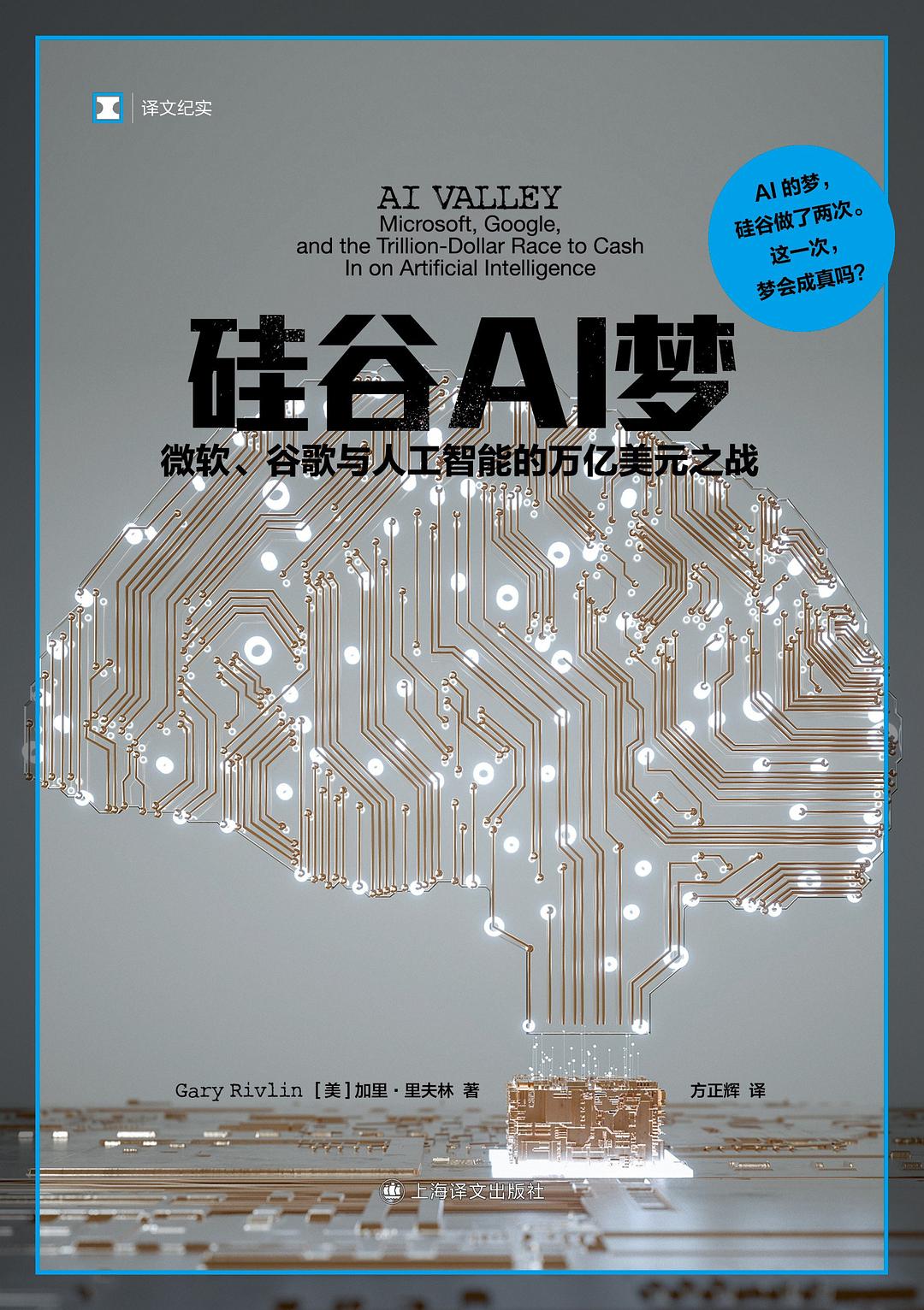 《硅谷AI梦》：从DeepMind到ChatGPT，微软谷歌万亿美元AI之战的记者亲历记